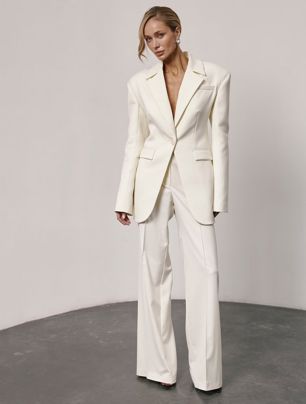 Ensemble tailleur blanc