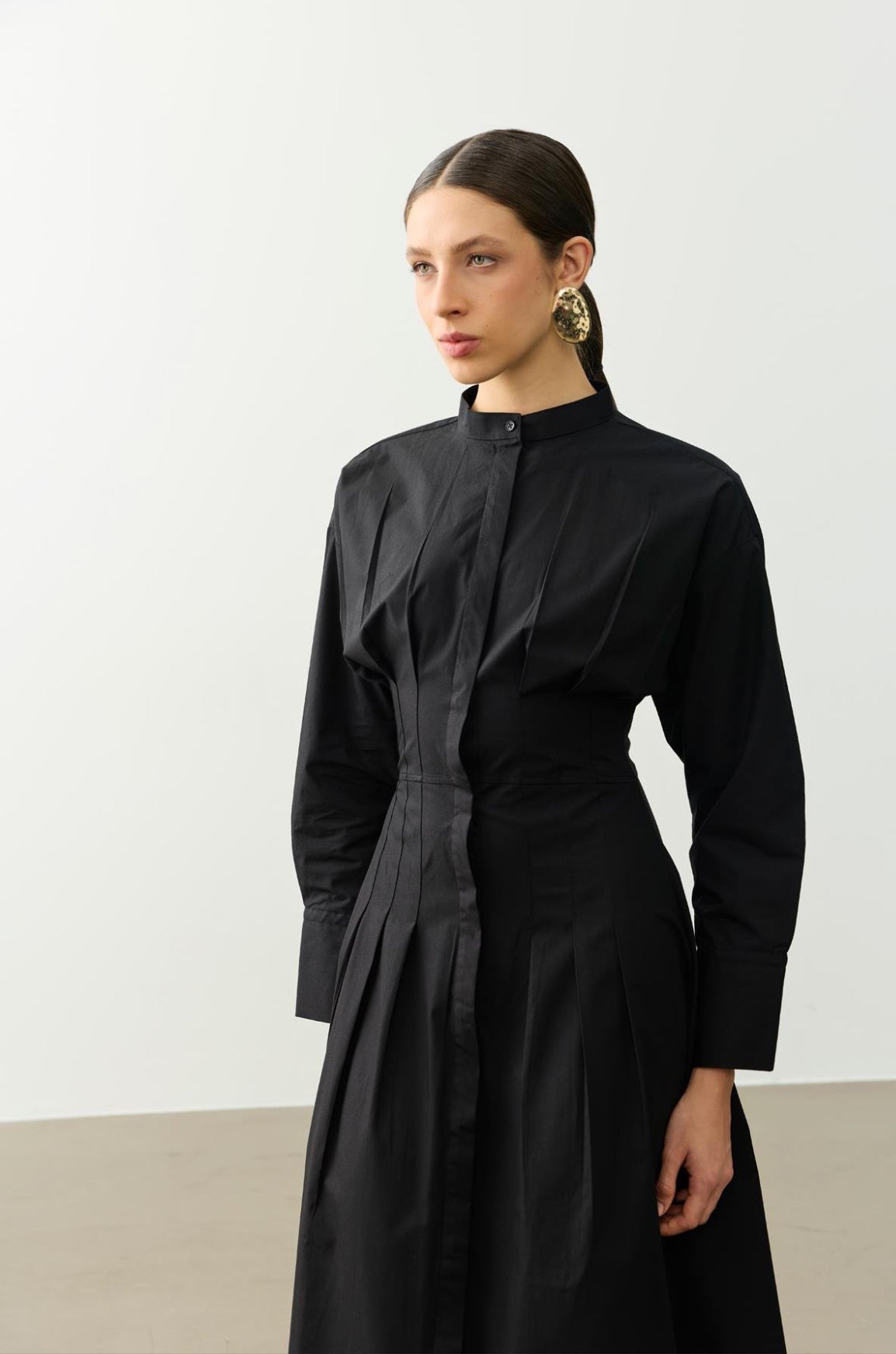 Robe longue cintré