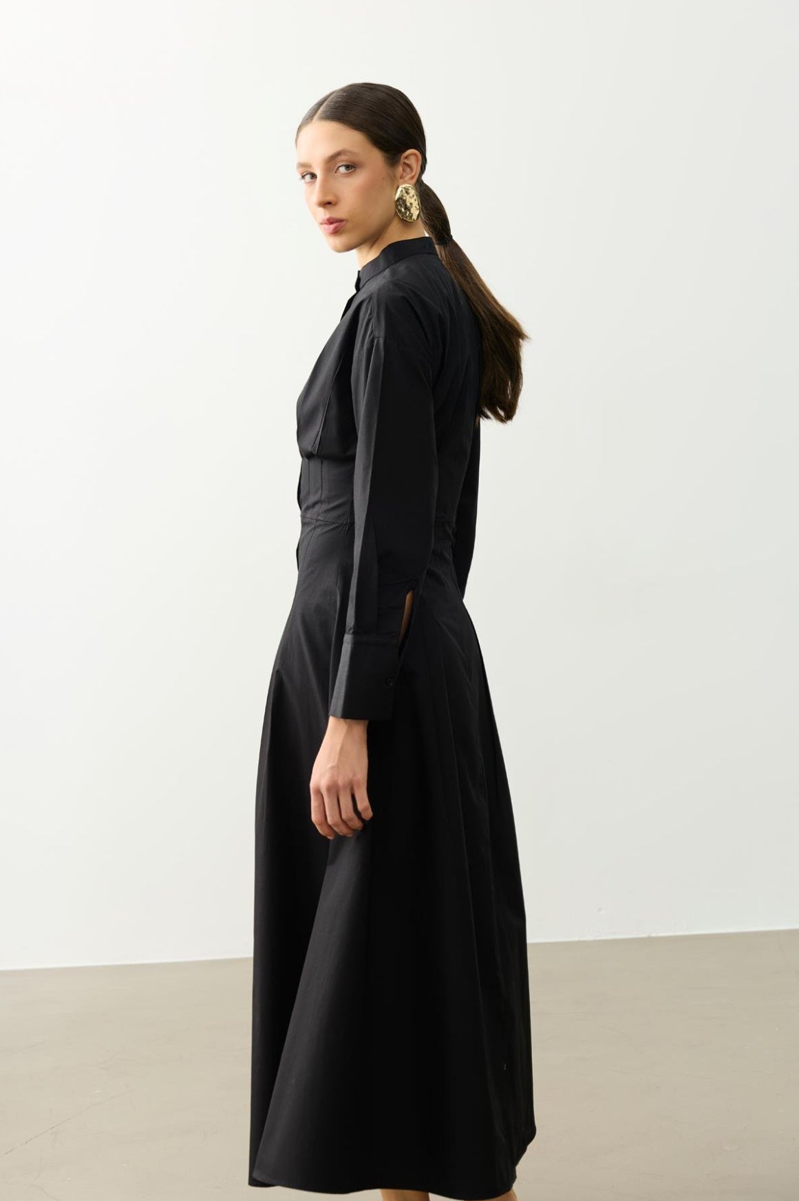 Robe longue cintré