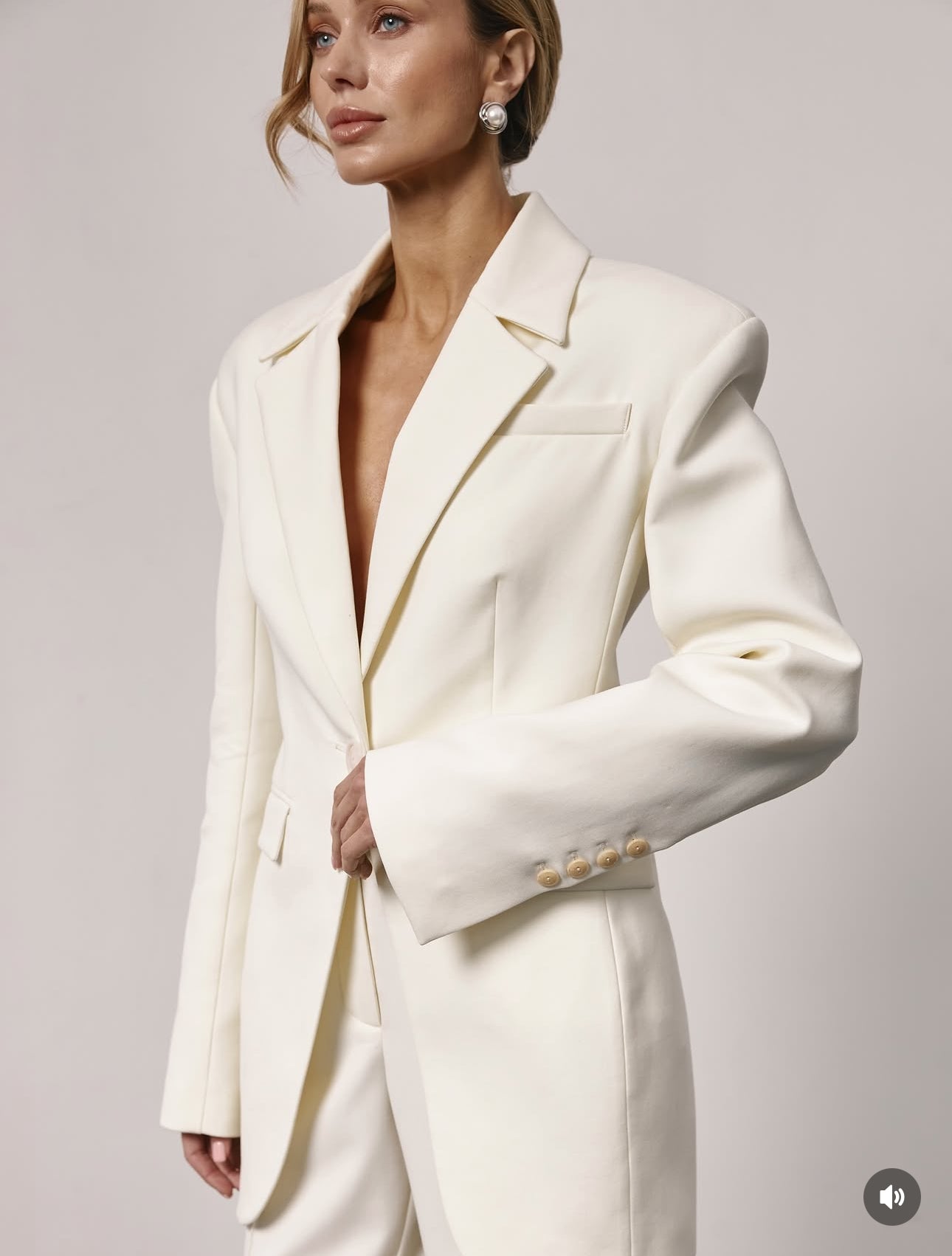 Ensemble tailleur blanc
