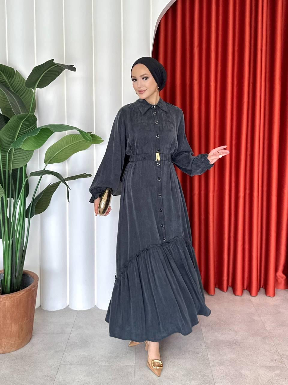 Robe longue fluide