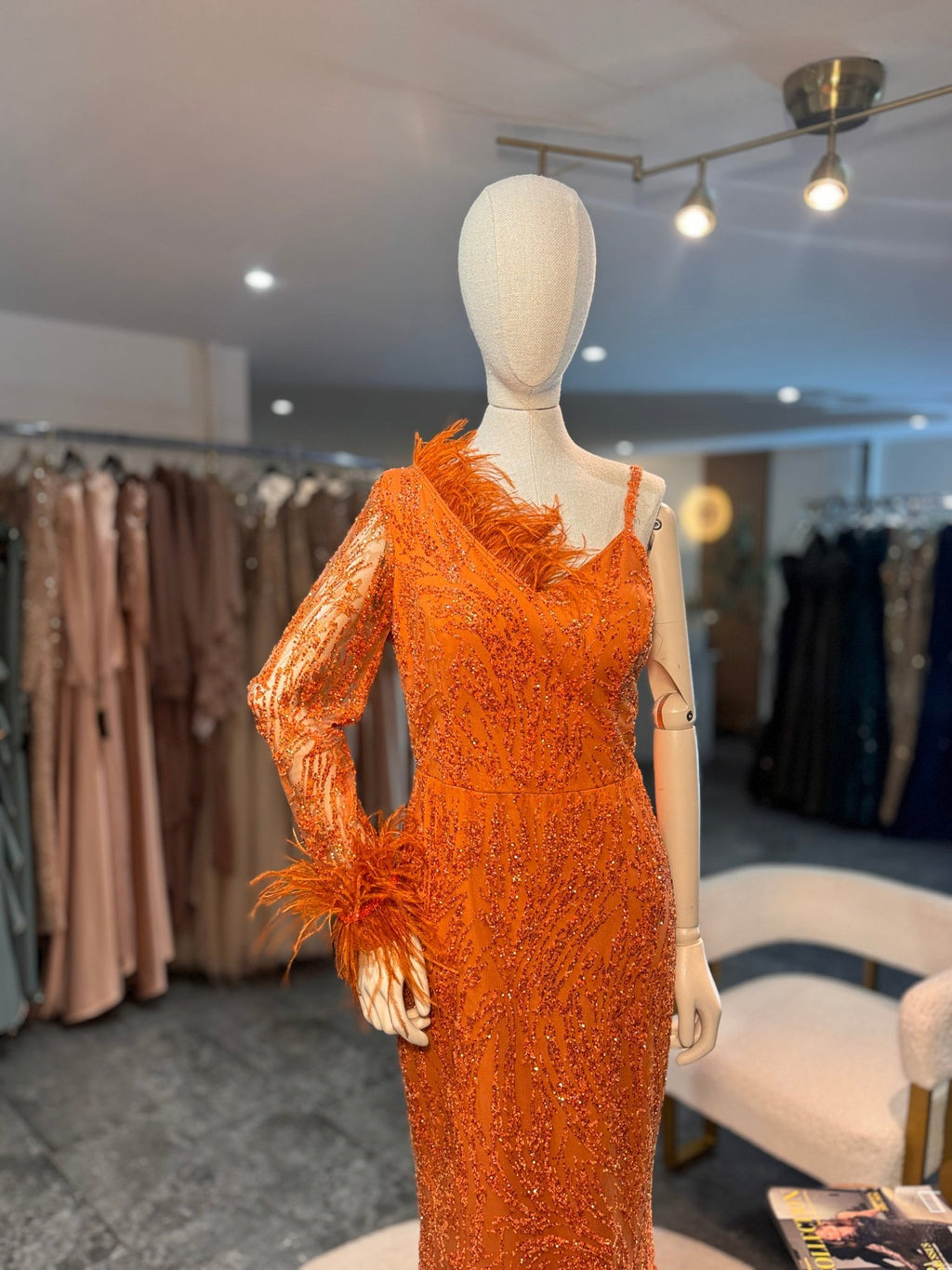Aleyna dress – robe élégante | DA DRESSES