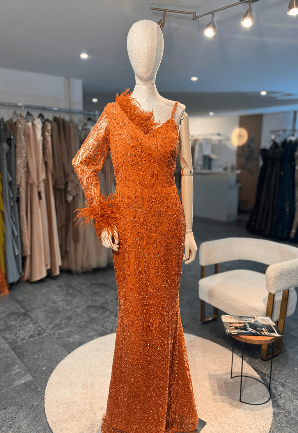Aleyna dress – robe élégante | DA DRESSES