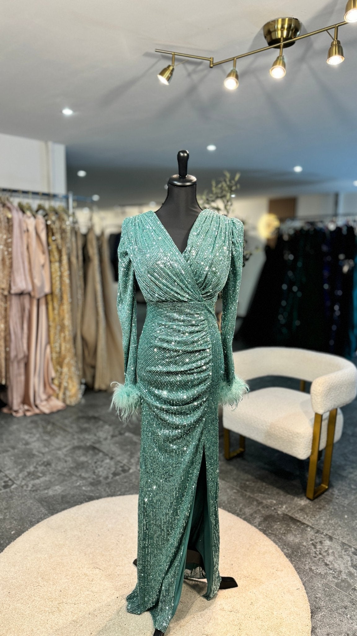 Eleysa dress – robe élégante | DA DRESSES