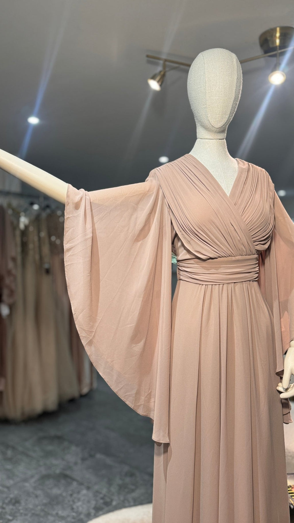 Robe cache cœur fluide – robe élégante | DA DRESSES