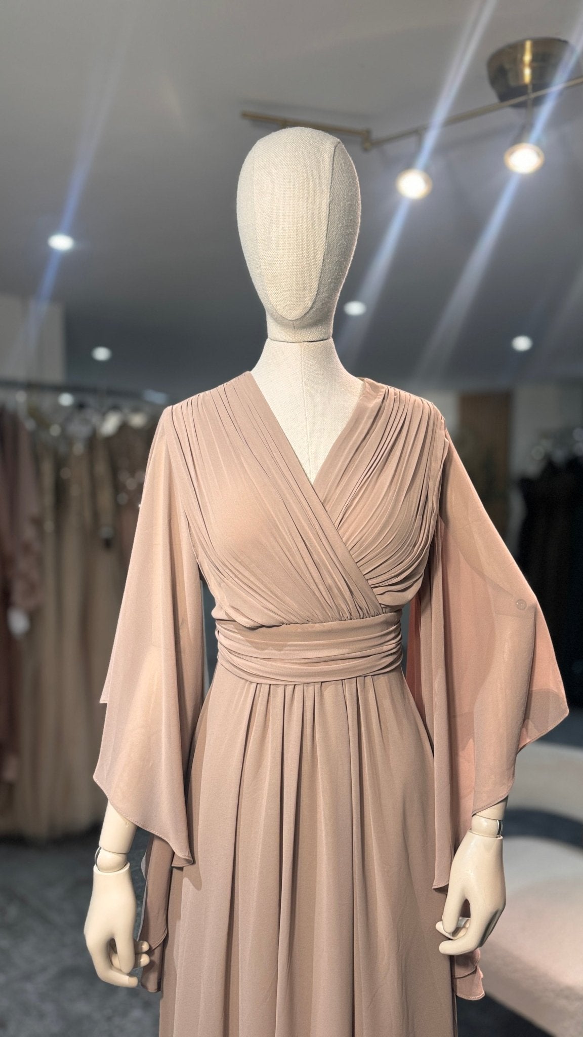 Robe cache cœur fluide – robe élégante | DA DRESSES