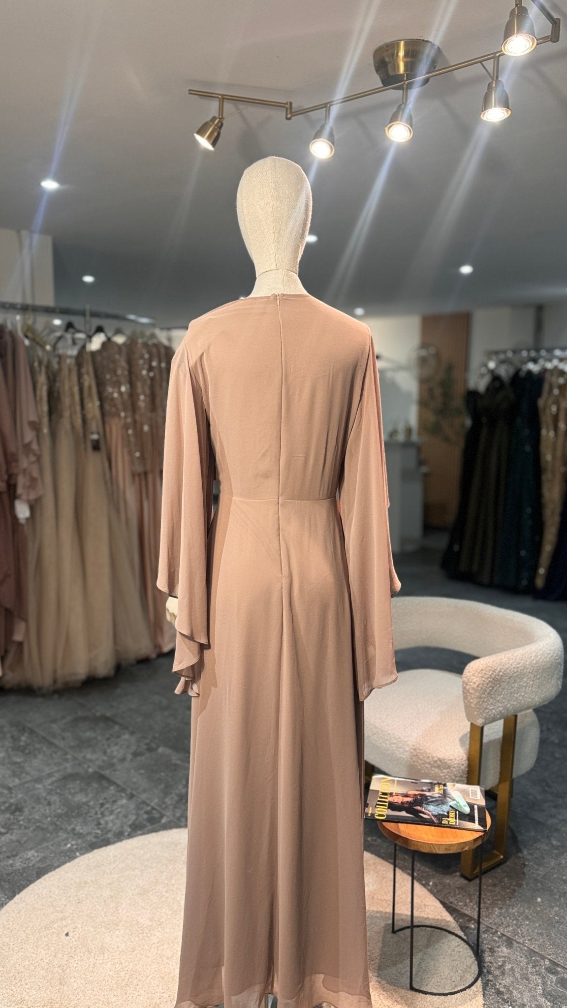 Robe cache cœur fluide – robe élégante | DA DRESSES