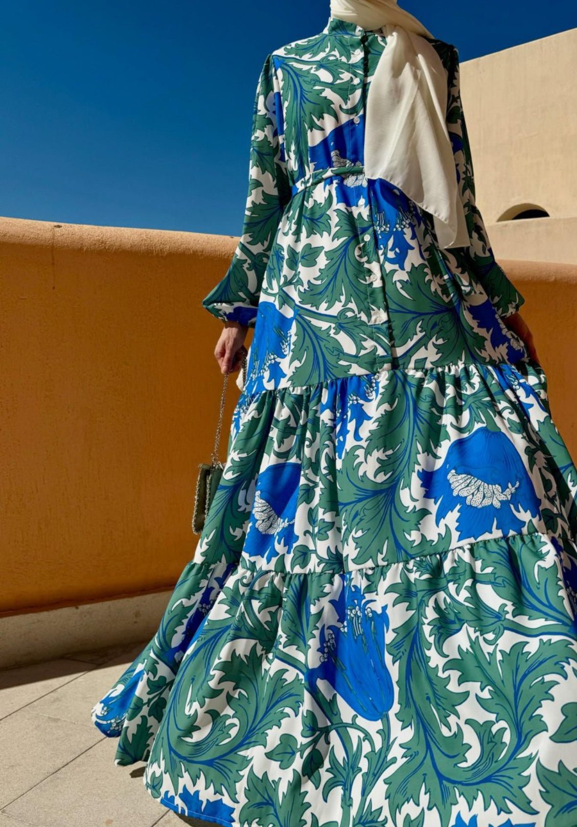 Robe longue à imprimer – robe élégante | DA DRESSES