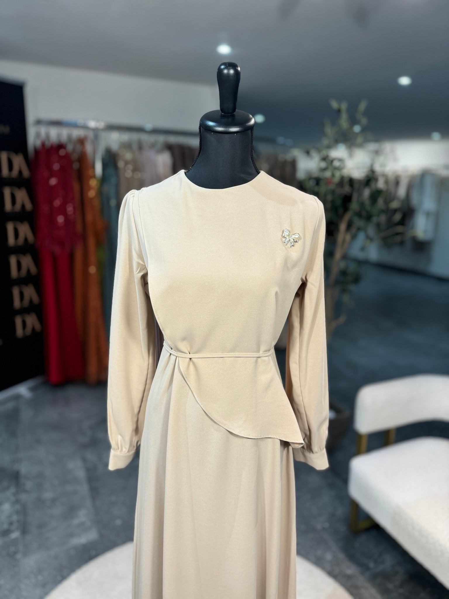 Robe longue fluide – robe élégante | DA DRESSES