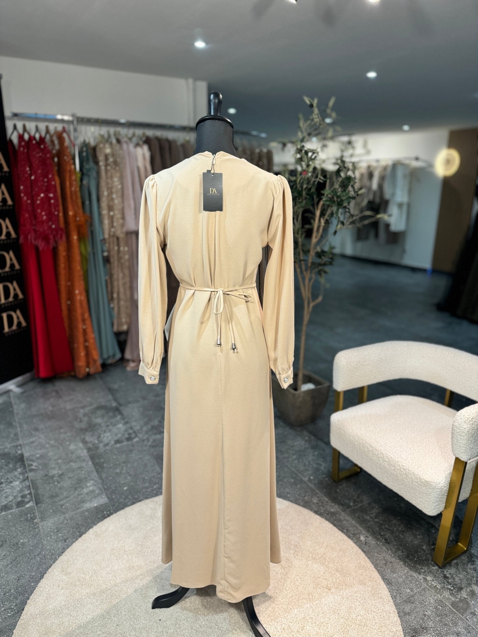 Robe longue fluide – robe élégante | DA DRESSES