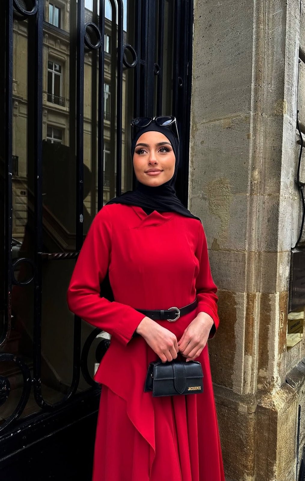 Robe longue rouge – robe élégante | DA DRESSES
