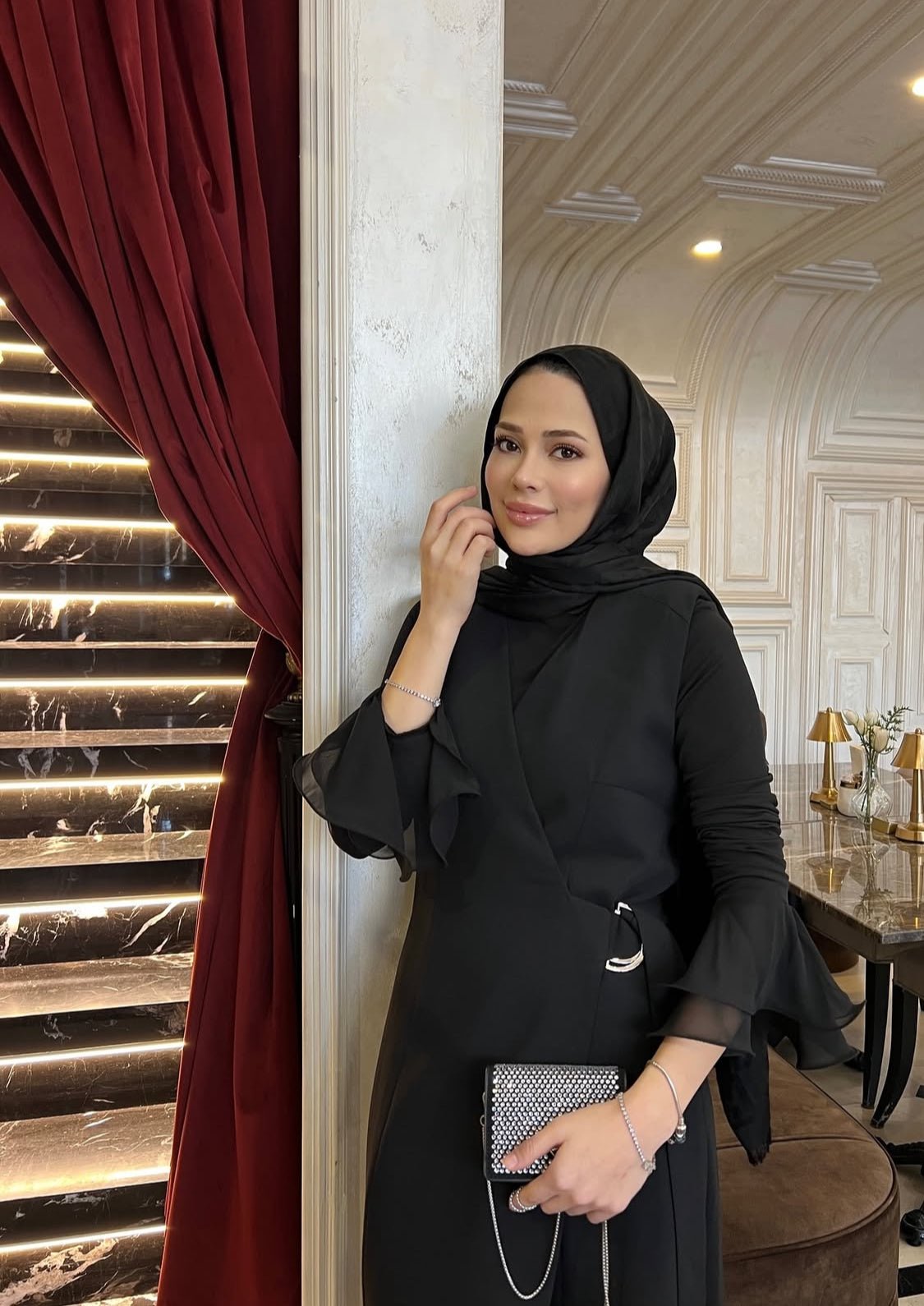Robe tunique noir – robe élégante | DA DRESSES
